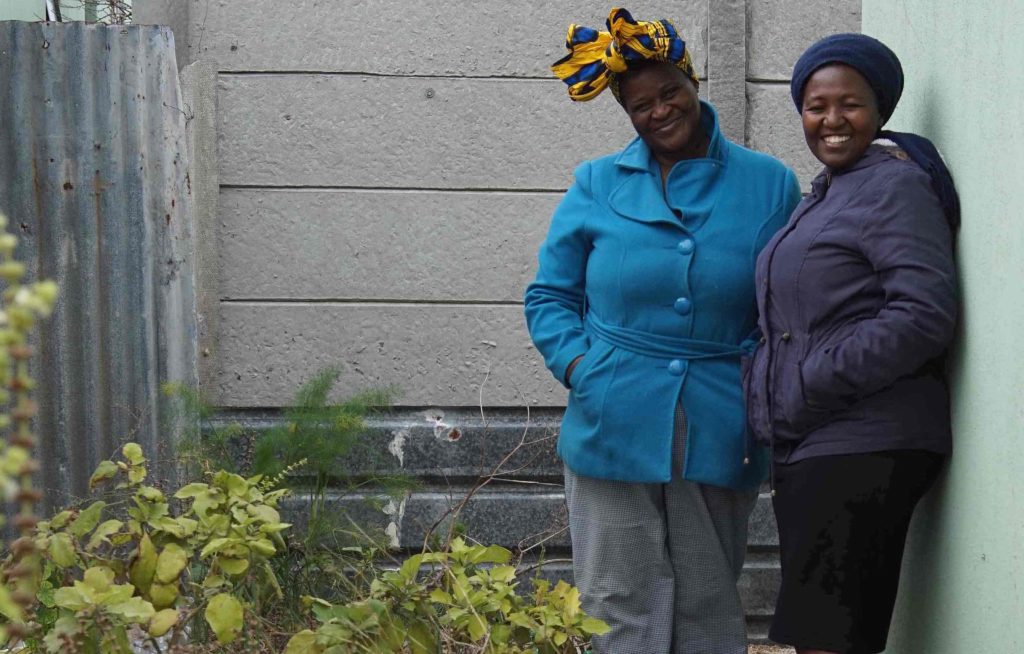 Hazel Nyaba and Nozibele Mbeleki of uPhakanini Community Kitchen